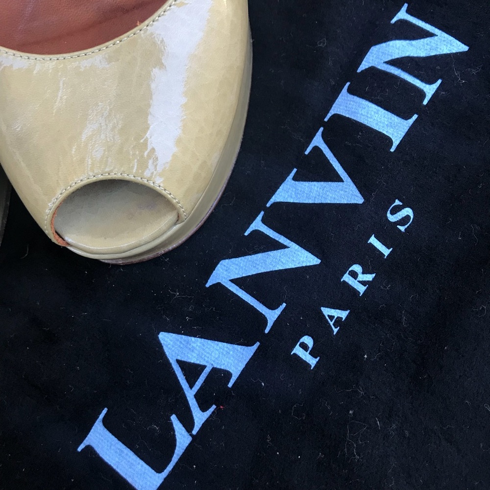 LANVIN ♡ PEEP TOES - Picture 7 of 7